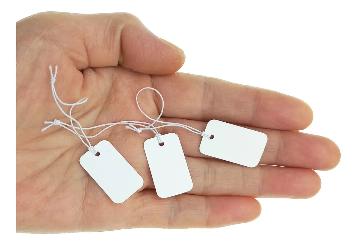 Mini Carton Tags para Joyas