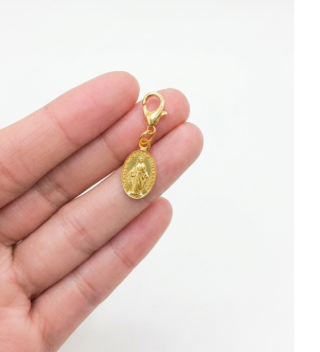 Colgantes Virgen de los Rayos Milagrosa Dorado