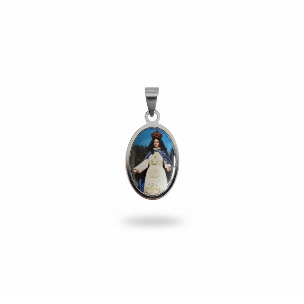 Colgante Virgen de lo Vasquez 25x17mm