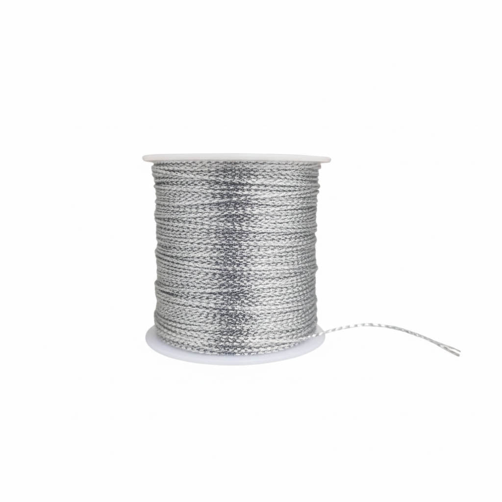 Hilo Lurex - Plateado - 1mm