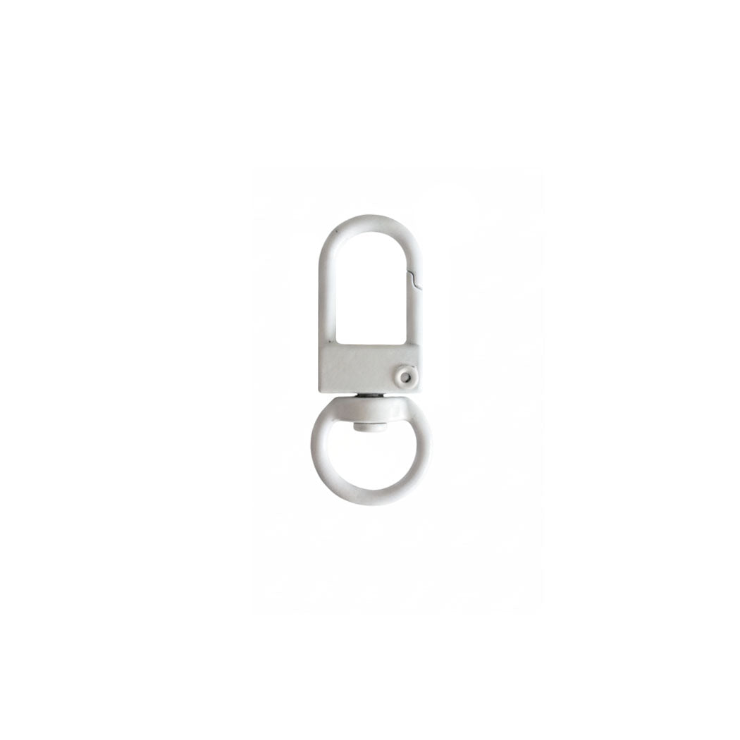 Broche Mosqueton 3,3 cm Blanco