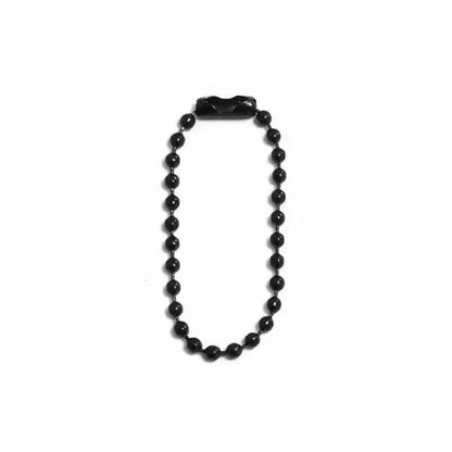 Cadena Bolas Negro - Bisuteria