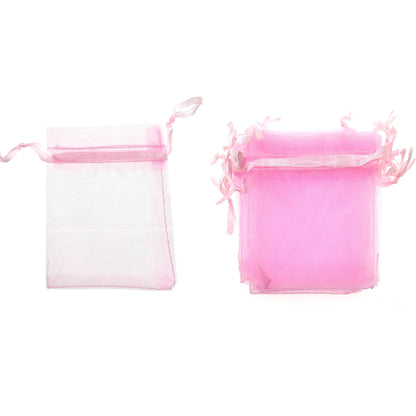 Bolsa Tela Organza Colores 7x9 - Bisuteria