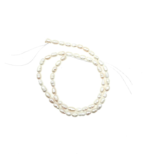 Tira Perla del Rio 3.7mm Crema