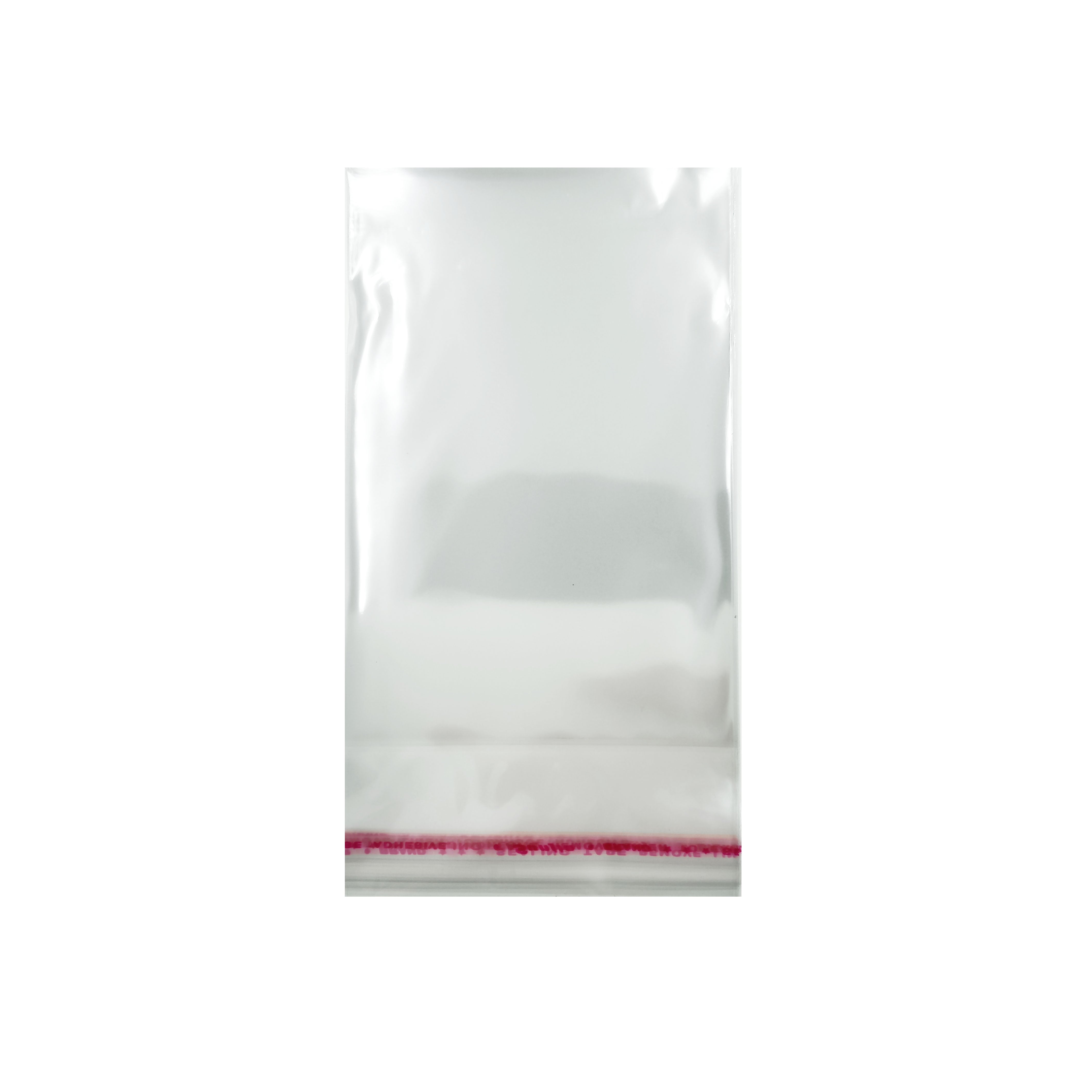 Bolsa Transparente Celofan Adhesivo 8 x 12 cm