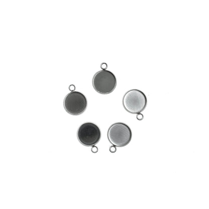 Cabujón Camafeo Liso Chico 13,5mm
