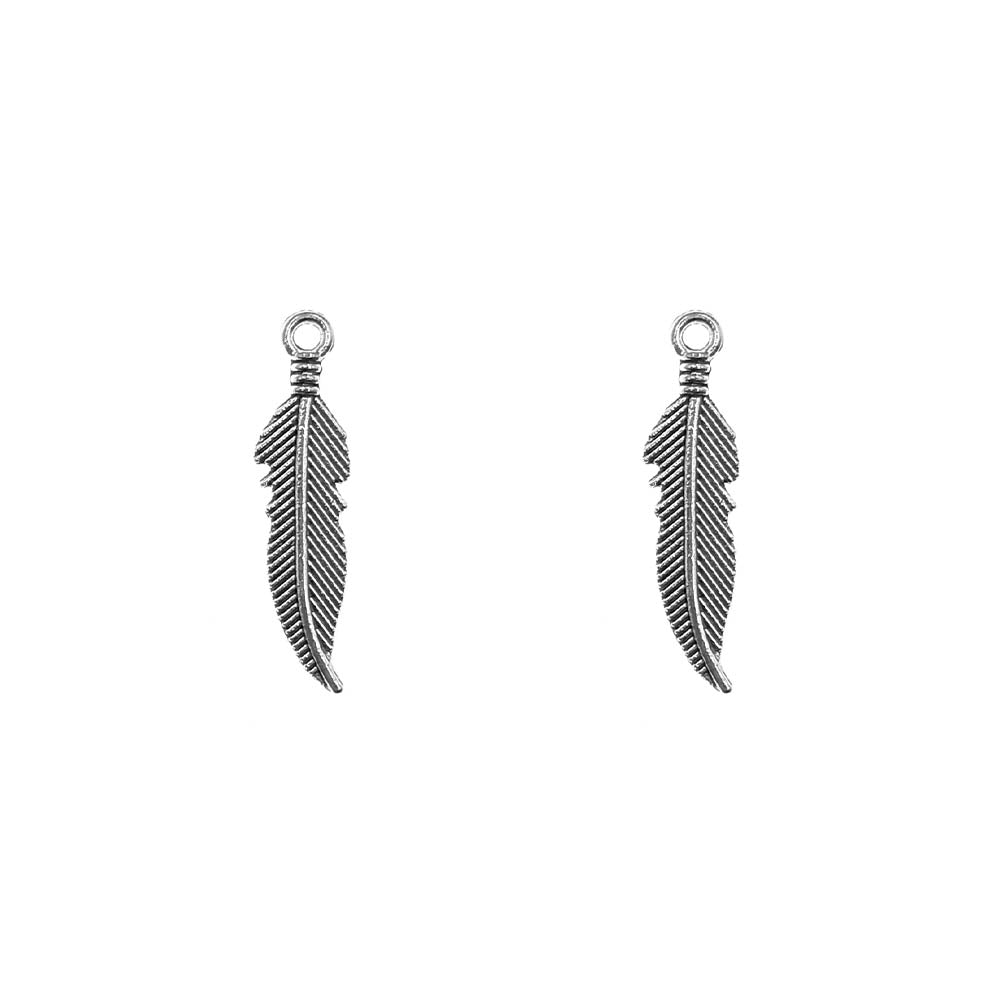 Dije Pluma 27x6.7mm