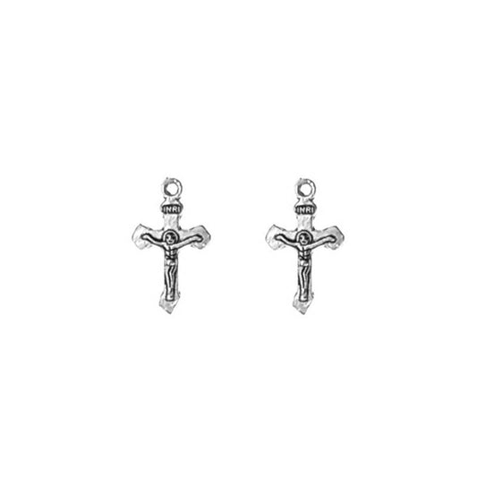 Dije Charm Cruz Punta 19x11mm - Bisuteria