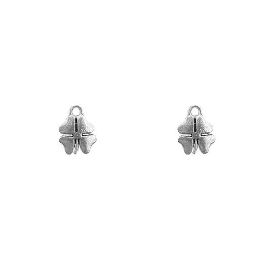 Dije Flor Trebol Chico 12.6x9mm