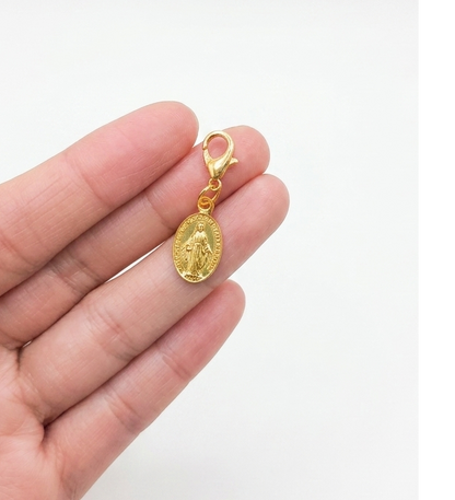 Colgantes Virgen de los Rayos Milagrosa Dorado