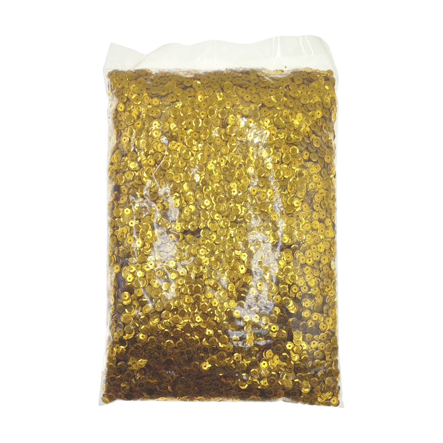 Lentejuela Tornasol 6mm Dorado.