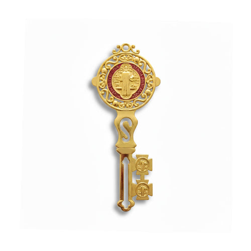 San Benito Llave 12,5 cms Dorado