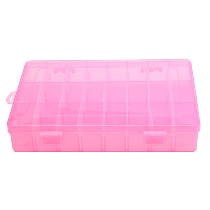 Caja 24 Espacios 13 x 19,5 cms Rosado