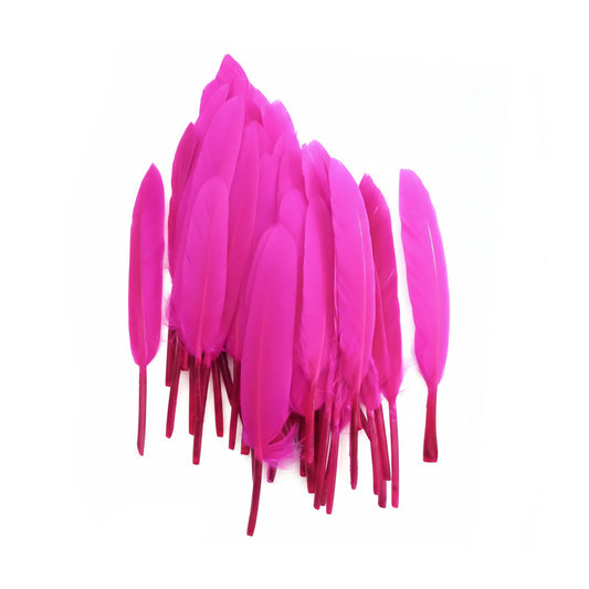 plumas fucsia