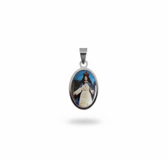 Colgante Virgen de lo Vasquez 25x17mm