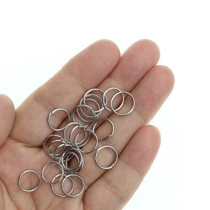 Argolla de Unión 12mm Color Niquelado