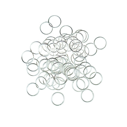 Argolla de Unión 14mm Color Plateado