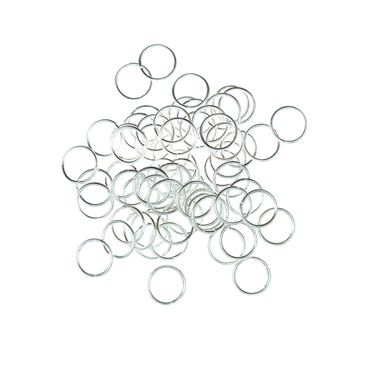 Argolla de Unión 14mm Color Plateado