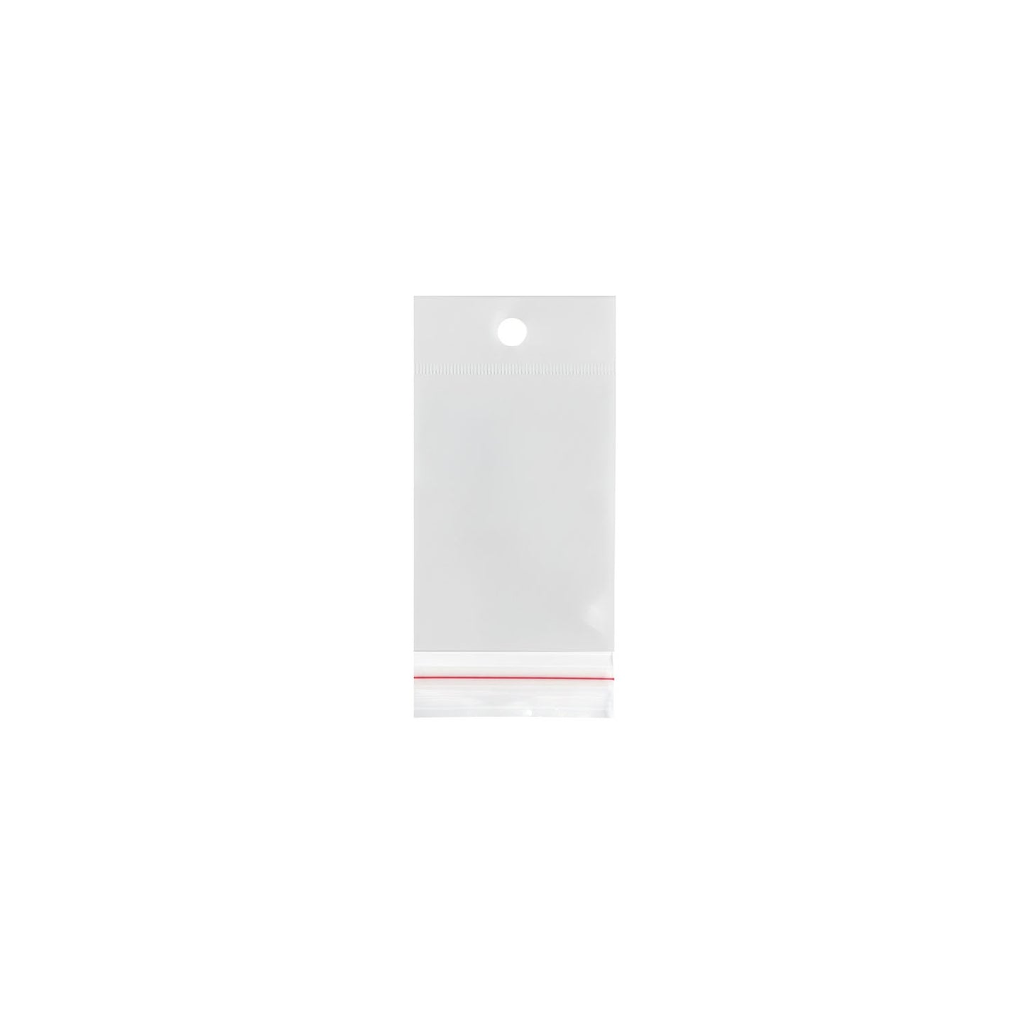 Bolsa Blanco Transparente Celofan Adhesivo 6 x 7.5 cm