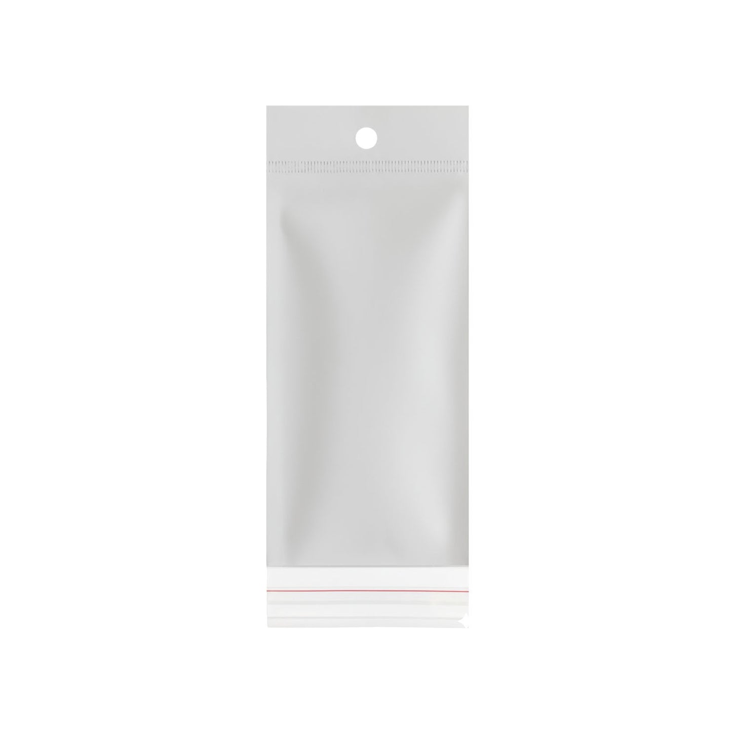 Bolsa Blanco Transparente Celofan Adhesivo 8 x 14.5 cm
