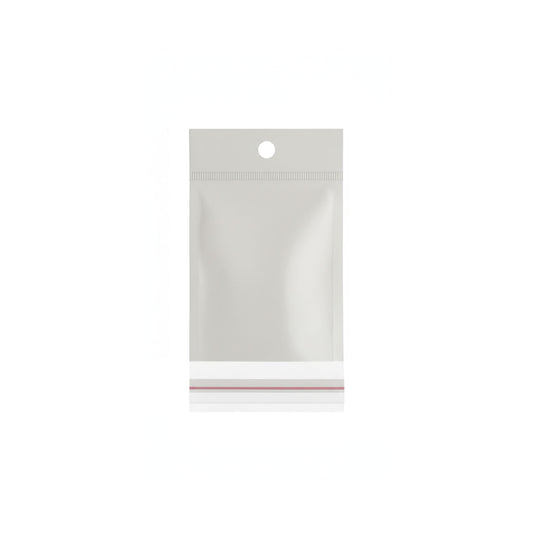 Bolsa Blanco Transparente Celofan Adhesivo 8 x 8.5 cm