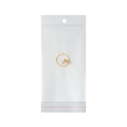 Bolsa Blanco Transparente Celofan Adhesivo 10 x 16 cm