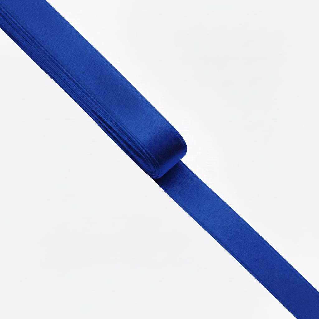 Cinta Satin 1,5 cms Azul Rey