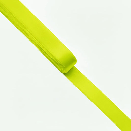 Cinta Satin 1,5 cms Neon Amarillo
