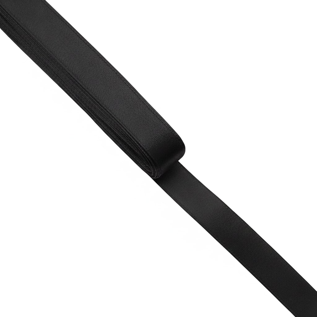 Cinta Satin 1,5 cms Color Negro