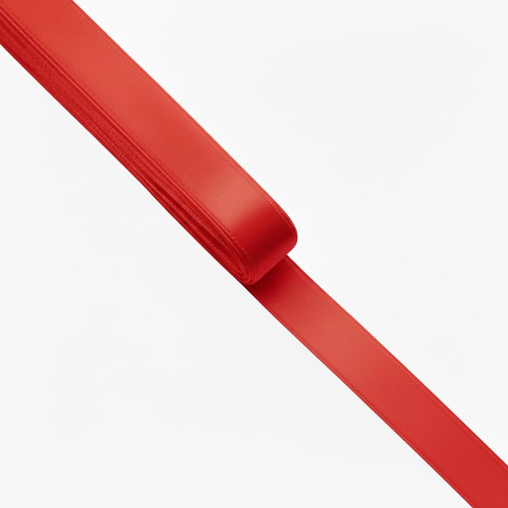 Cinta Satin 1,5 cms Color Rojo