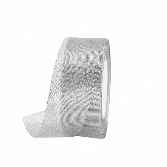 Cinta Plateado 4 cms