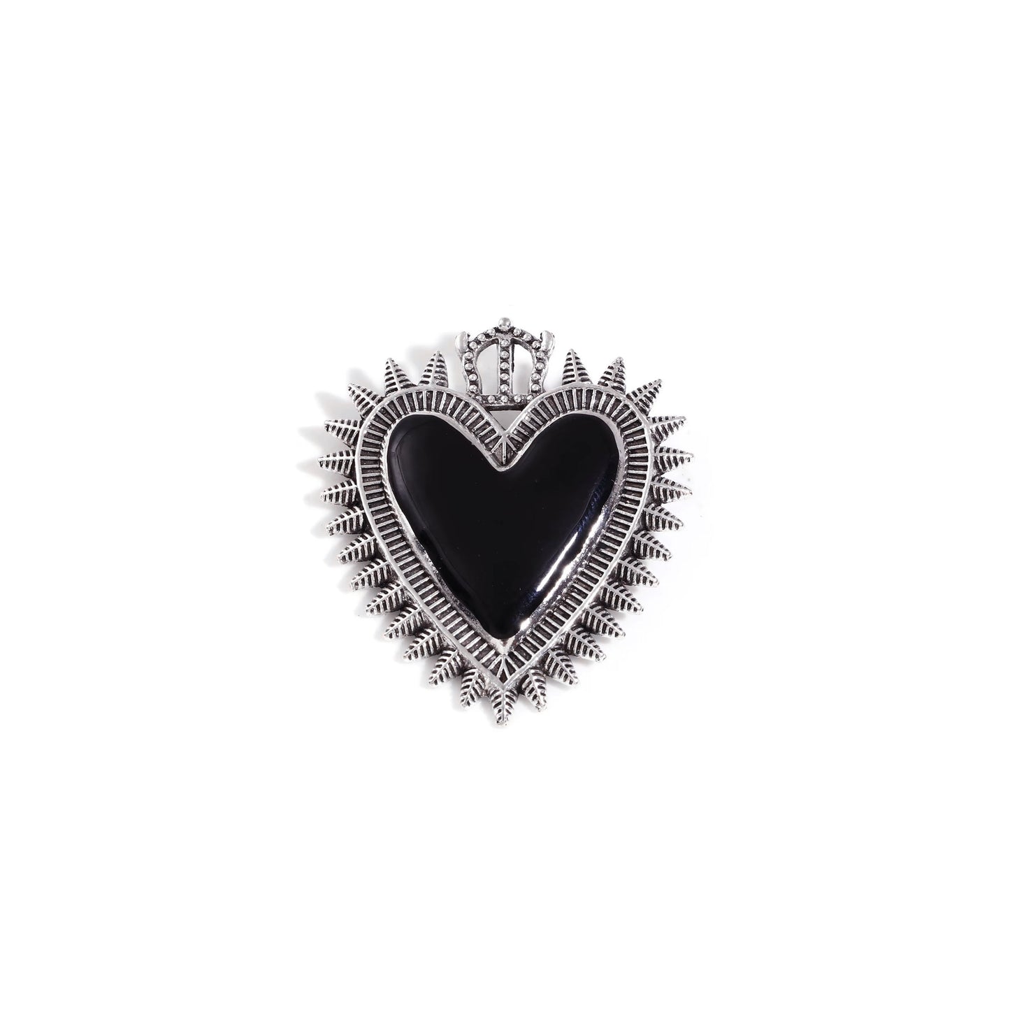 Dije Corazon Negro por Unidad