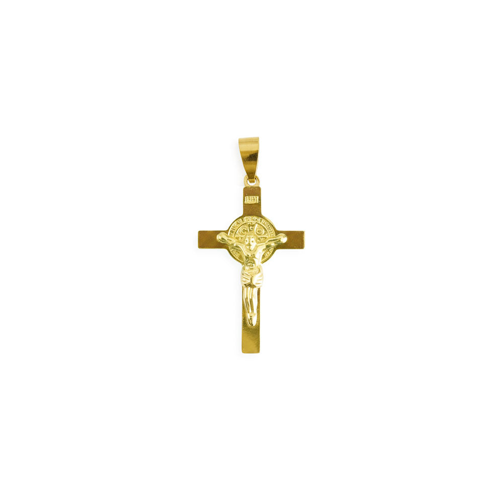 Medalla Cruz Jesús de Nazareth de Acero 4 cm