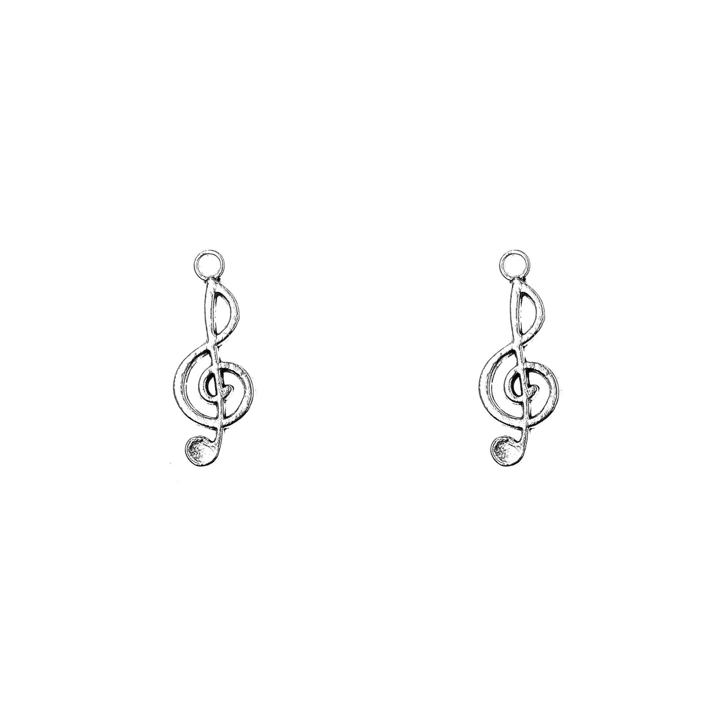 Dije Musica Llave de Sol 26x10mm