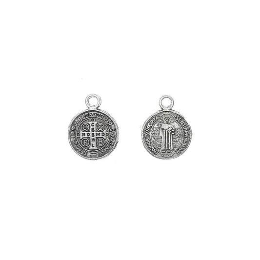 Dije Charm San Benito Chico Delgado 15x11mm - Bisuteria