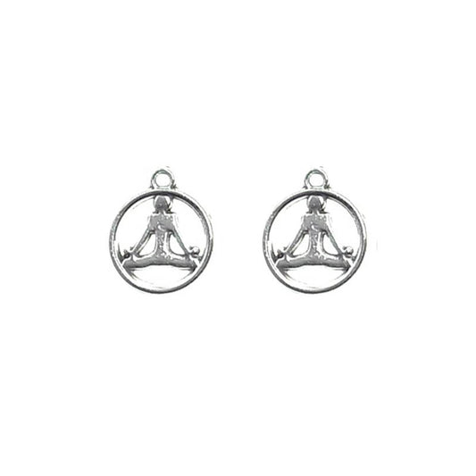 Dije Yoga Redondo 19x16mm - Bisuteria