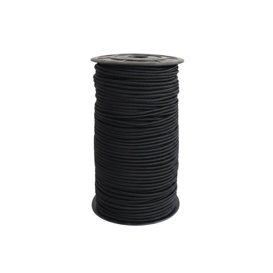 Elastico Redondo 2,5mm Negro 100 Metros