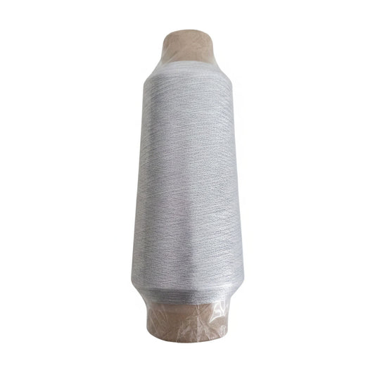 Hilo Lurex Plateado 200grs para Bordar