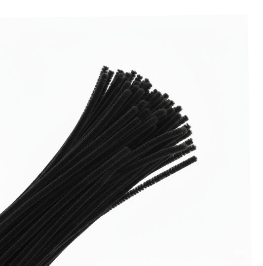 Limpia Pipa Color Negro 100 uds