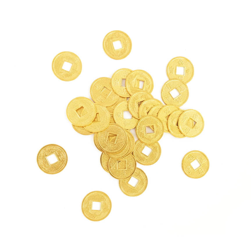 Charm de Monedas Chinas Fengshui Amuleto 1,8 cms