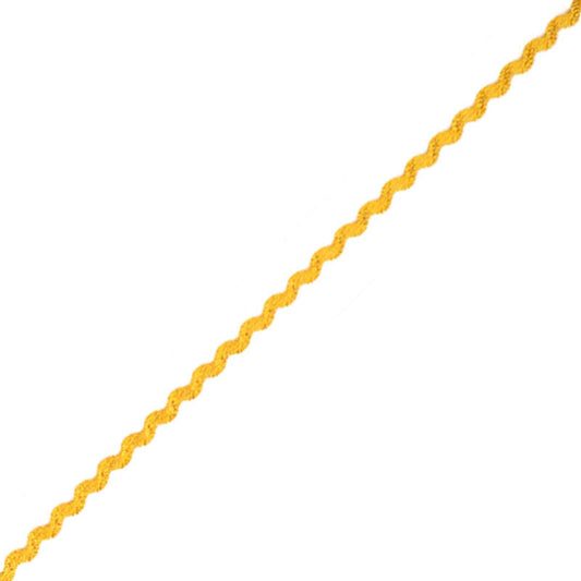 Cinta Metalizada Ric Rac ondulado 20 Mts