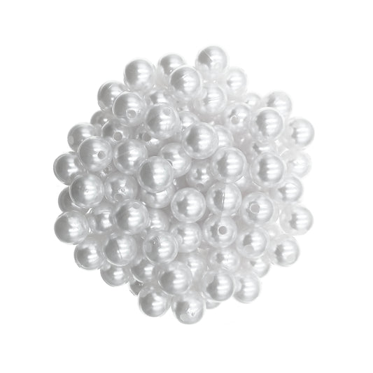 Perlas Fantasía 12mm Blanco