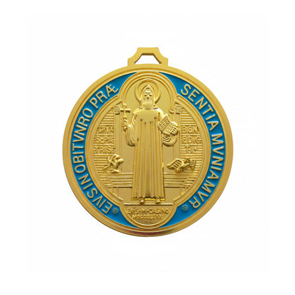 San Benito Medallón Grande 12 cms Colgante