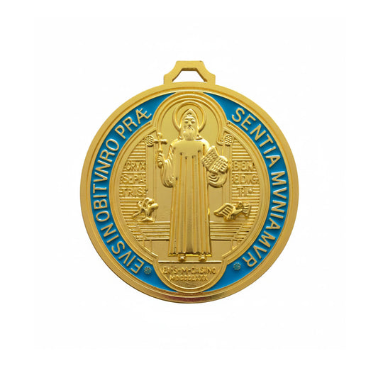 San Benito Medallón Grande 12 cms Colgante